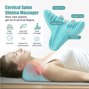 Cervical traction device neck massage neck support posture spinal adjustment neck pillow cervical neck traction device cervical spine neck pillow neck stretching device neck massage pillow neck posture corrector pillow cervical spine pillow neck brace