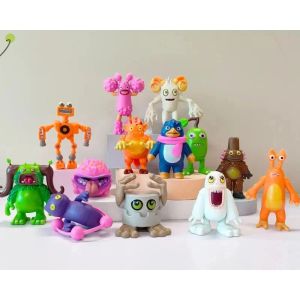 Fast shipping 13pcs My Singing Monsters Figure Wubbox Action PVC Model High-quality Toy Collection Childrens Birthday Gift