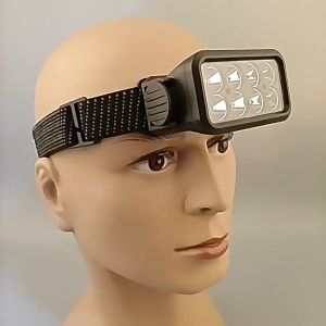 ไฟฉายคาดหัว 1200mAh ชาร์จ USB Type-C ขนาดเล็ก 5 โหมด ด้วยแสงสีแดงและสีขาว พกพา กันน้ำ IP44 สว่างมาก รับประกัน สะดวก