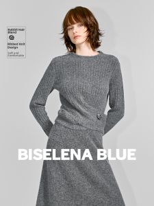 BEIQIANI | Elegant Winter Two-Piece Set Knitwear