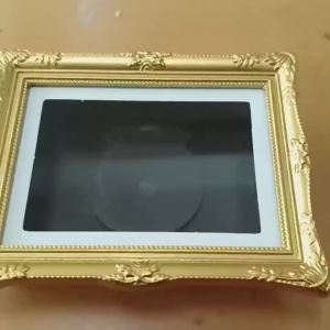 1pc Miniature refrigerator magnetic photo frame Vintage Style Open the Back Cover and Directly Insert For Photos Paintings DI