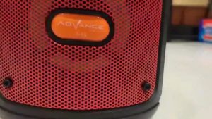 ADVANCE S-55 SPEAKER BLUETOOTH PORTABLE MUSIC BOX & KARAOKE FREE MICROPHONE