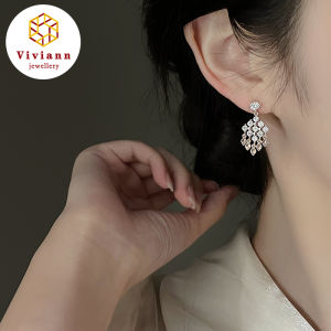 Viviann Original Tassel Earrings Jewelry Gifts Earrings for Women Bridal Drop Dangling Earrings Party Wedding Jewelry Gifts Exquisite Crystal Flower Stud Earrings For Women AAA Zircon Rose Butterfly Tassel Earring Bride Wedding Party Jewelry