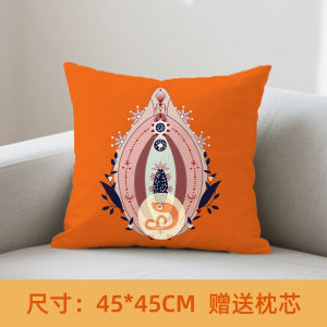 Áo Đệm Sofa Hình Vuông Nghệ Thuật Trị Liệu Không Gian Riêng Tư Sức Mạnh Nữ Tính Đệm Ghế Sofa Phòng Khách Trang Trí Nhà