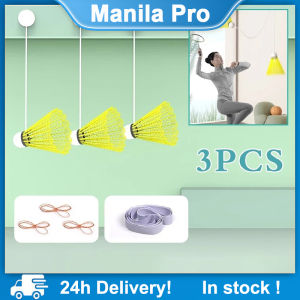 Selfstudy badminton training Set Rebound Practice Badminton Aid Tool For Home Use Single Person Badminton Trainer Indoor Fitness Exercise High Elastic Swinging Suspension Automatic Rebound Badminton