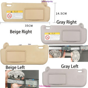 Car Sun Visor Replacement Windscreen Sun Visor Makeup Mirror For Toyota Corolla/Levin 2014-2019