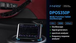 FNIRSI | FNIRSI DPOS350P 4-IN-1 Tablet Digital Oscilloscope 2CH 350MHz Signal Generator Spectrum Analyzer Frequency Response Analyzer