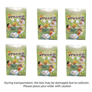 52TOYS | Healing Cute Shin-Chan Cooking Blind Box Handmade Desktop Decoration Ornament Anime Doll Cartoon Model Toy Birthday Gift