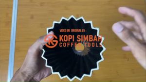 Ceramic Coffee Dripper V60 Model Origami Size 01 02 Alat Seduh Driper Pembuat Filter Kopi Maker Manual Brew