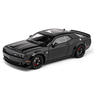1:24 Scale Dodge Challenger SRT Alloy Car Model Light & Sound Effect