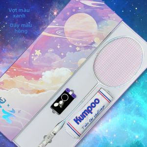 Kumpoo | Bộ Quà Tặng Cây Đánh Cầu Lông Chuyên Nghiệp Đa Năng Constellation Sợi Carbon Siêu Nhẹ
