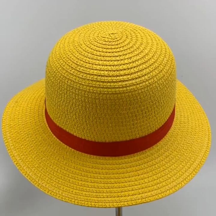 One Piece Luffy Straw Hat Cosplay Adults&Kids Halloween Gift