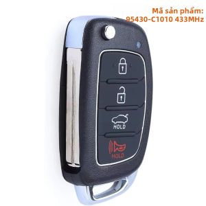 KEYECU 95430-C1010 Chìa Khóa Xe Từ Xa Fob Dành Cho Hyundai Sonata 2014-2018 433 MHz TQ8-RKE-4F16 5074A-RKE4F16 Tương Thích Với Chức Năng Không Dây 433 MHz
