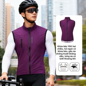 WOSAWE | Áo Khoác Đạp Xe Chống Gió Thoáng Khí Nam Mùa Xuân và Thu