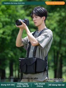 Cwatcun | Quick Access Camera Vest Pack Multi-storage