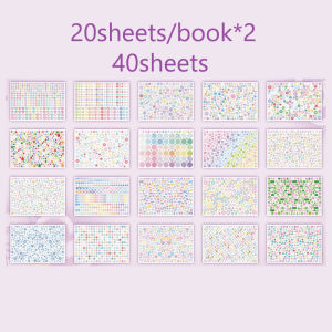 Mr. Paper 2Style 20Sheets/bag Have a Date with the Stars Series Star Creation Sticker Book Handbook DIY Scrapbook Picture Book C