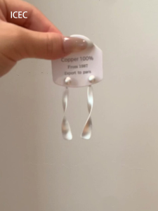 Muted Tone Matte Frosted Sash Earrings Korean Style Simple Elegance Luxury Fashion Commute Silver Color Ear Jewelry