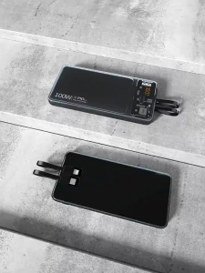 [SG Ready Stock][3C certified] 100W Portable Power Bank Fast Charger 20000mAh Capacity with 4-in-1 Charging Cable