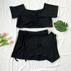 Plus Size ชุดเซ็ต3ชิ้น เซตไปทะเลไซส์ใหญ่ ชุดไปทะเลสาวอวบอ้วน