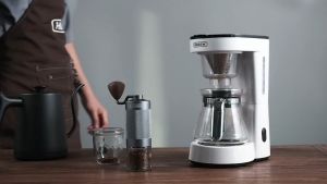Máy pha cà phê pha trà tự động Drip. Thương hiệu Mỹ cao cấp HiBREW - H12. HÀNG CHÍNH HÃNG