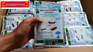Giá Sỉ Bột Phấn Diệt Kiến Và Gián VIPESCO Việt Nam (500g 1kg)
