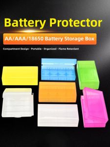 Risym | Battery Storage and Protection Box for AAA AA 18650 Plastic