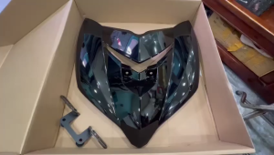 Mặt nạ MXK gắn cho xe Exciter 150 ( có pát bảng tên kèm theo)