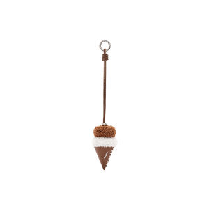 Cute Fluffy Ice Cream Bag Charm