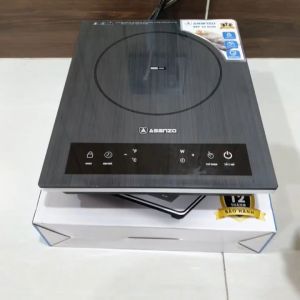 Bếp Điện Từ Đơn Asanzo IS-TD2 Công Suất 2000W Mặt kính cường lực kiểu dáng sang trọng hàng chính hãng