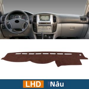 Toyota Land Cruiser 100 LC100 1998-2007 Tấm Che Nắng Bảng Điều Khiển Ô Tô Phụ Kiện Trang Trí Nội Thất Bằng Vải Nỉ