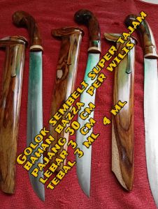 Golok sembelih super tajam 30cm