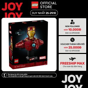 LEGO SUPERHEROES 76327 Đồ Chơi Lắp Ráp Nhân Vật Người Sắt (436 chi tiết)