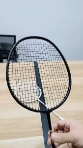 Original Badminton Racket 4U 24lbs 1pcs Badminton Racket Game Carbon Firber Rod Aluminum Alloy Frame