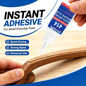 20g Super Glue Adhesive Is Suitable for Woodworking Hobby Models Glass Plastic Rubber and Metal Quick-Drying Transparent