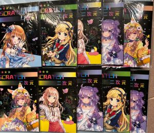 Hình cào búp bê 10hộp