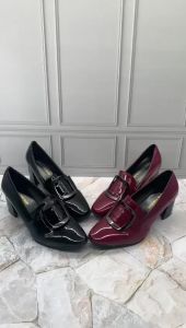 Sepatu Heels Platform Mules Fashion Korea H9069