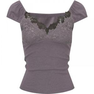 Straight Shoulder Short Sleeve T-shirt