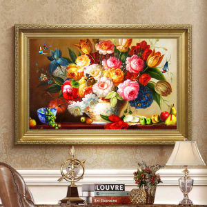 5D Diamond Painting European Style Fruit Pattern Bedroom Living Room Wall Art Cross Stitch No Frame Required for Restaurant