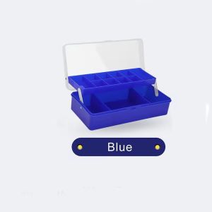 Weihe FISHING | WEIHE 1PCS CM0092# Fishing Box Foldable Fishing Product Storage Boxes Two Layer Boxes High Quality Case Tackle Box