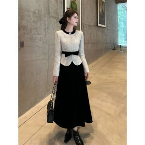 SHANGSHA | Chic Elegant White Dress Set
