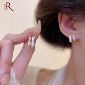 Frascati เปลือกดีไซน์ใหม่ เพิ่มความเปลี่ยนแปลงต่างหู ตุ้มหูผู้หญิง MODE Korea สำหรับงานปาร์ตี้