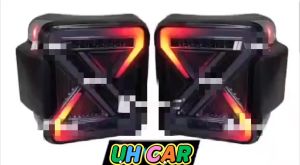 Jeep Wrangler 2018 - 2021 Dynamic Tail Lamp With Signal Running ( Smoke )