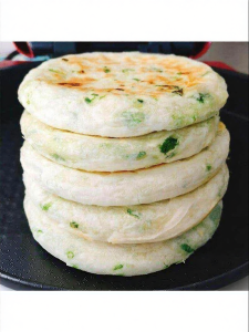 Healthy Breakfast Dinner Scallion Pancake