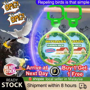 (No bird within 10000 meters) German strong bird repellent pendant buy 1 get 1 free natural plant extracts to effectively repel various birds penghalau burung Penghalau