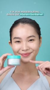 Hanasui Ceramide Probiotics Moisturizer Gel - Pelembab Ringan Perbaiki Skin Barrier dan Mencerahkan -Adels