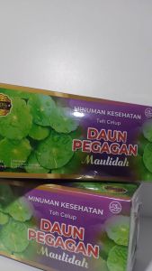Teh ceup pegagan isi 20 kantong per kotak