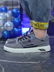 Solezy 2026 Mens Casual Sports Skate Shoes - Waterproof Leather Summer-Ready Summer sneakers