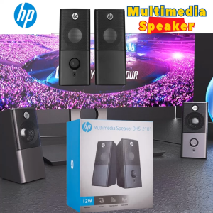 HP DHS-2101 12W 2.0 Channel Micro USB Computer Desktop Bookshelf Speaker