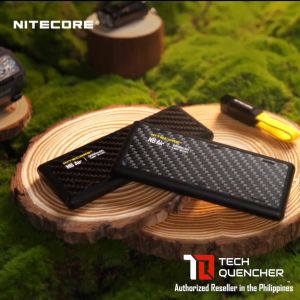 Nitecore NB Air Powerbank - Ultra Lightweight - 89g - 5000mAh - IPX7 - Carbon Fiber - PD + QC 3.0