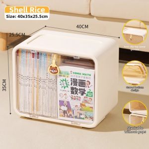 Childrens Dustproof Bookcase Storage
